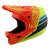 Вело шлем TLD D3 Fiberlite [Silhoette Orange/Yellow] Размер LG